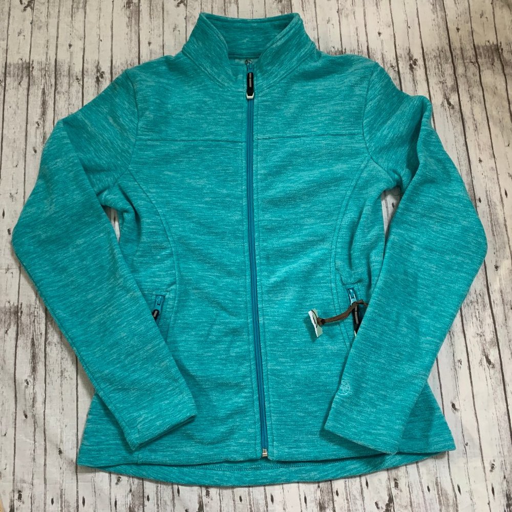 NEW with Tags Roper Womens Full Zip Fleece Jacket Blue Size Small S